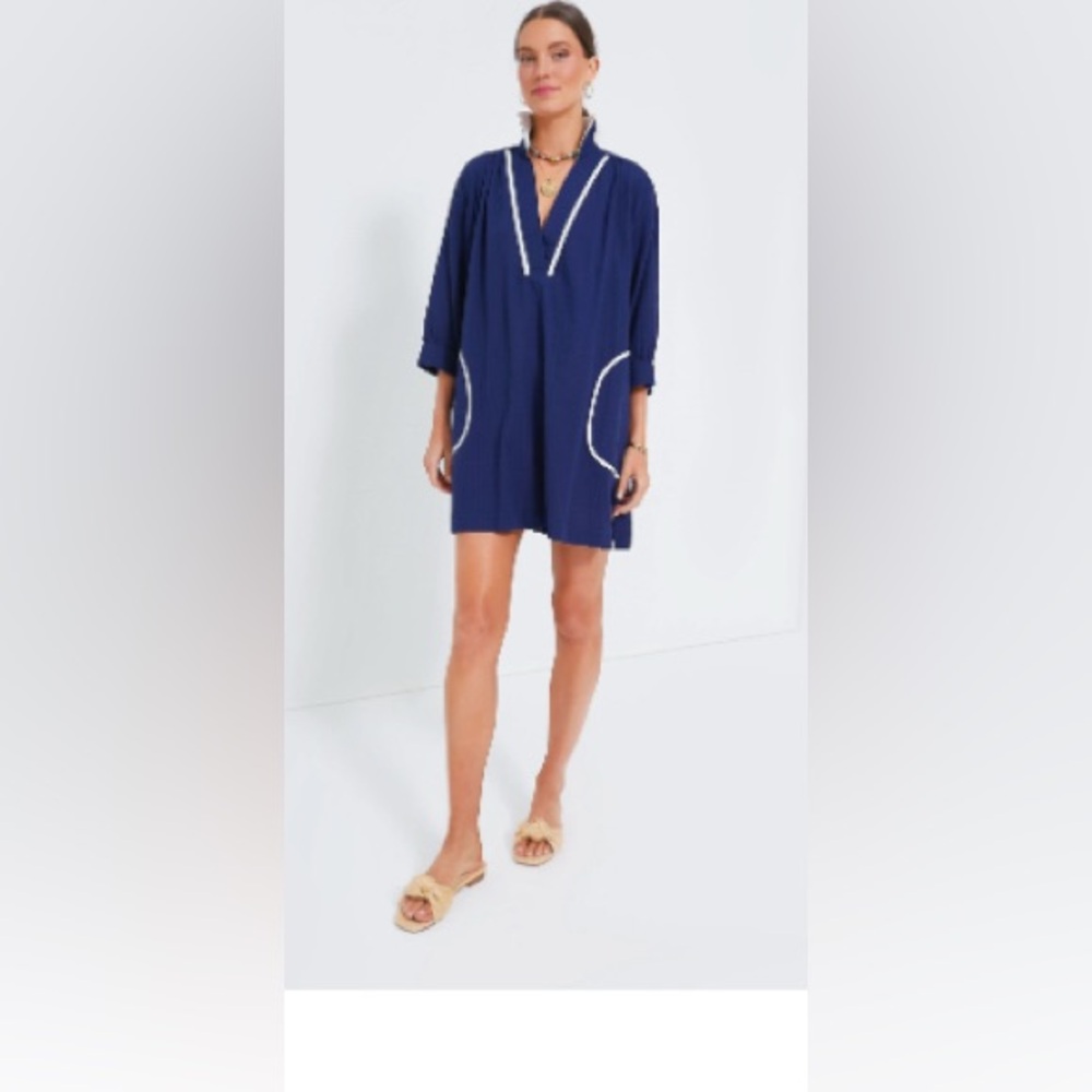 Navy Lizzie Coverup